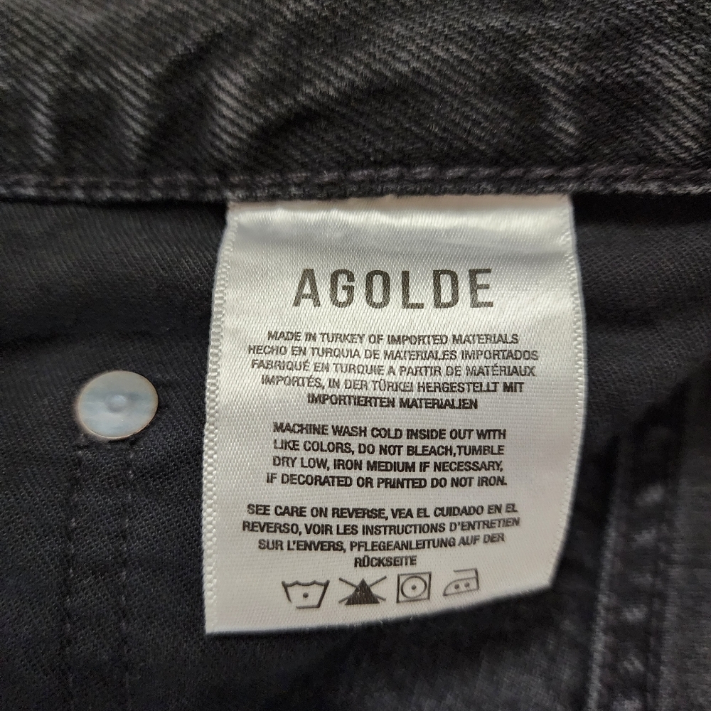 Agolde Shambles High Rise Criss Cross Jeans - Picture 7 of 12